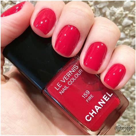 chanel fire nail polish|Chanel nail polish review.